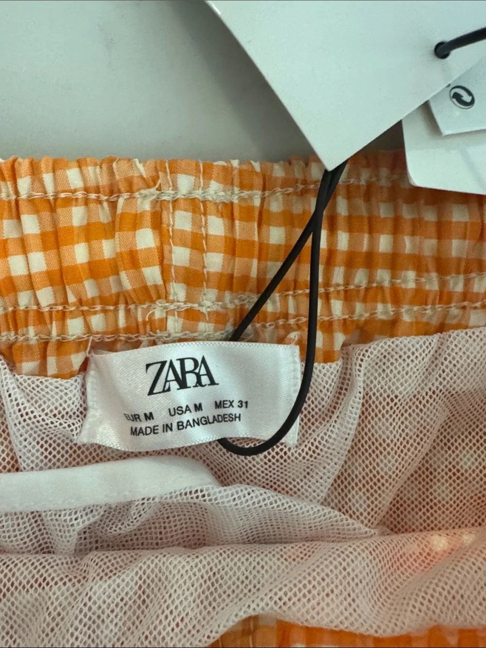 Zara lightweight orange